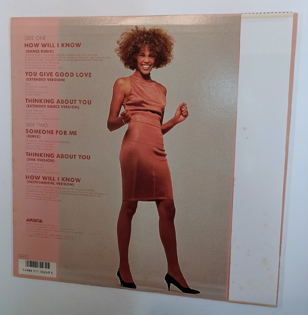 Whitney Houston Whitney Dancin' Special (Japan 1986)