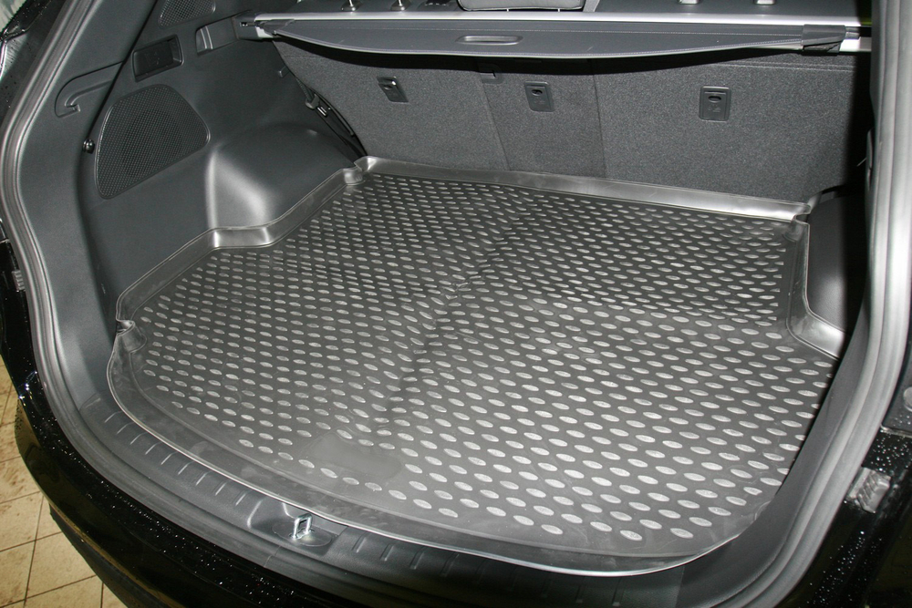 Коврик в багажник для HYUNDAI Santa Fe, 2012-, 5 мест, кроссовер (полиуретан) арт.NLC.20.53.B13
