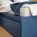 Контейнер для постельного белья - IKEA MALM/МАЛЬМ ИКЕА, синий
