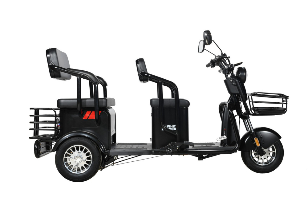 Электротрицикл WHITE SIBERIA SIBTRIKE R 2000W