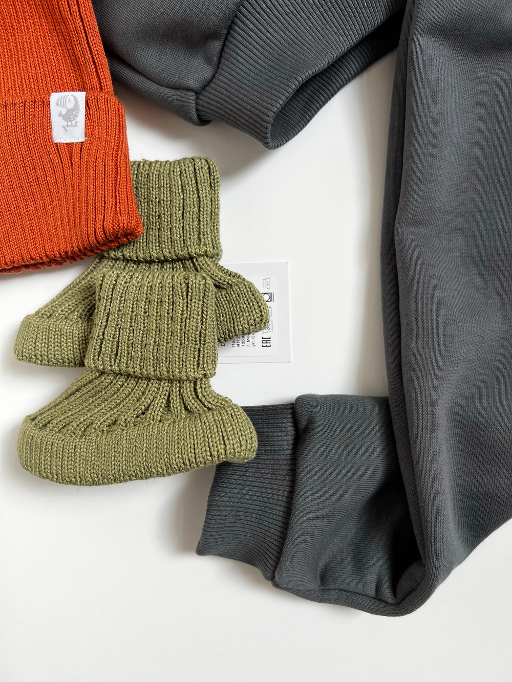 Свитшот + штанишки oversized графит