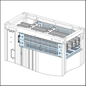 SE Prisma P Разделительная перегородка шкафа 650x600, Schneider Electric, Белый, 04986