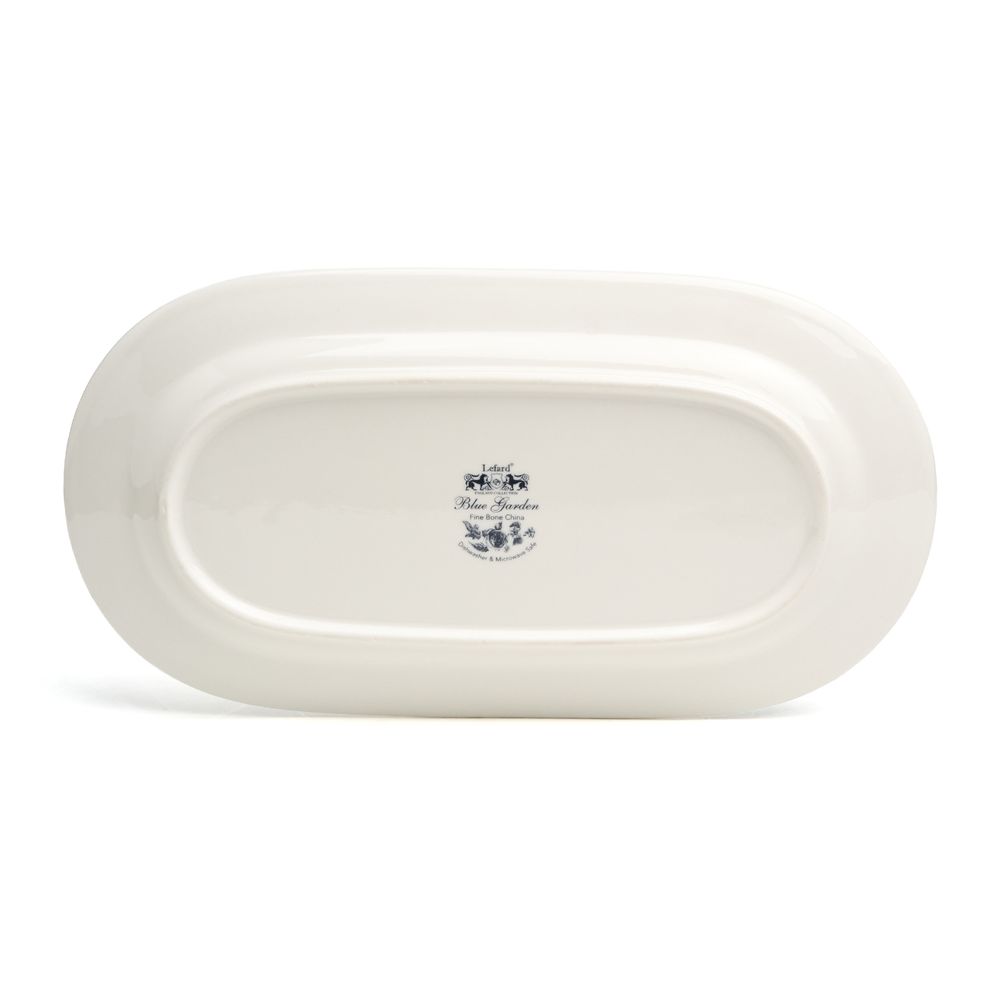 БЛЮДО ОВАЛЬНОЕ LEFARD "BLUE GARDEN" 35,5*19*2,5 СМ