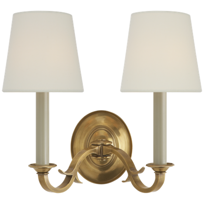 Настенный светильник Visual Comfort Channing Double Sconce (Open Box)