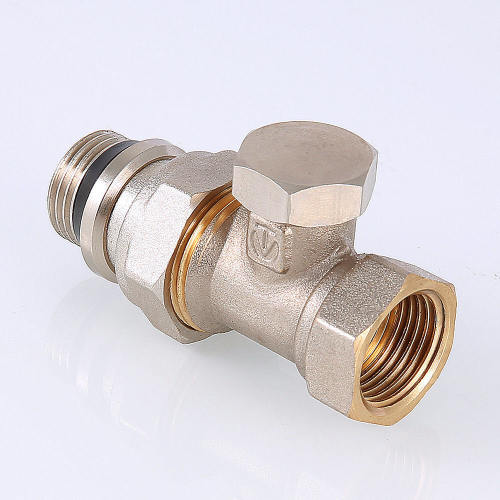 Клапан настроечный прямой 1/2" с дополнительным уплотнением