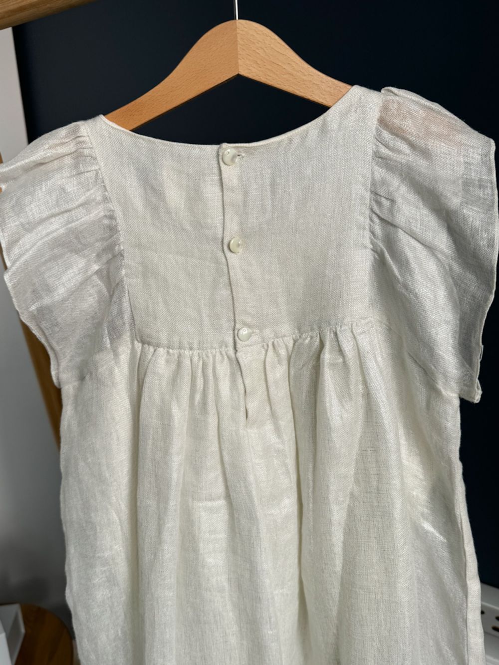 Льняное платье Bonpoint, 128