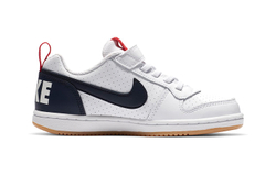Детские кроссовки Nike Court Borough Low 'White Red Blue' 870025-105