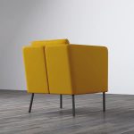 Кресло - IKEA EKERÖ/EKERO,  70Х73Х75 см, желтый, ЭКЕРЁ ИКЕА
