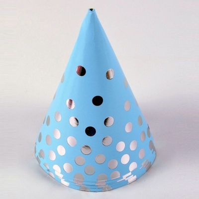 Колпак Горошек серебряный