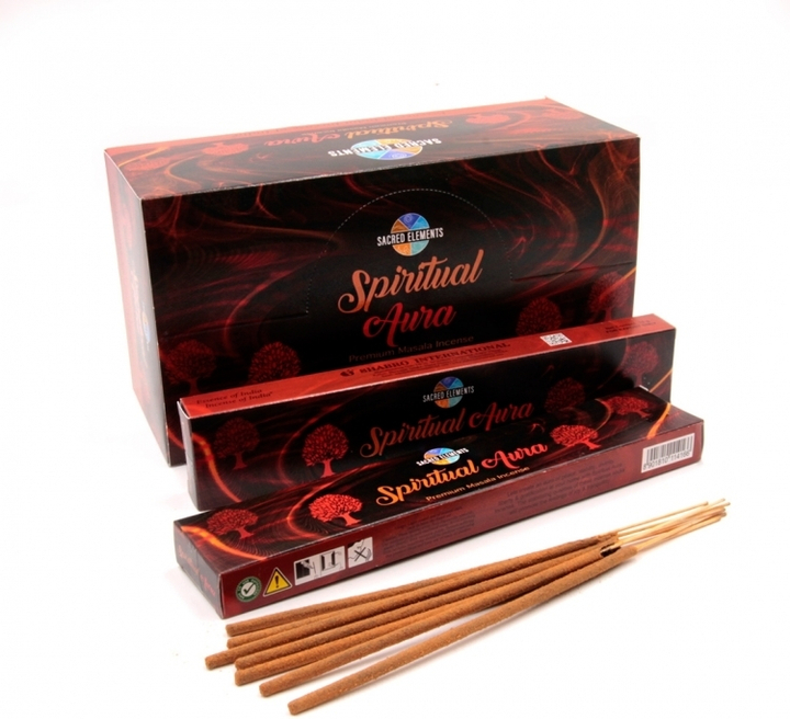 HEM Sacred Elements Spiritual Aura Premium masala Благовоние-масала Духовная Аура 15 г