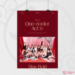 Постер А4 - IZ*ONE - One-reeler Act IV