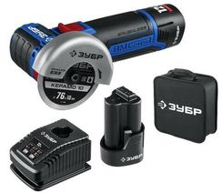 Машина шлифовальная угловая аккумуляторная ЗУБР AB-76 AB-76-22