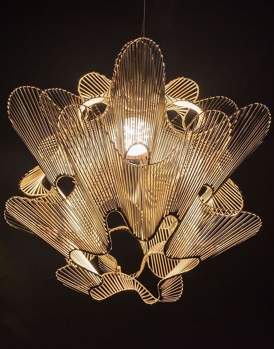 Подвесной светильник Terzani Moire Gold