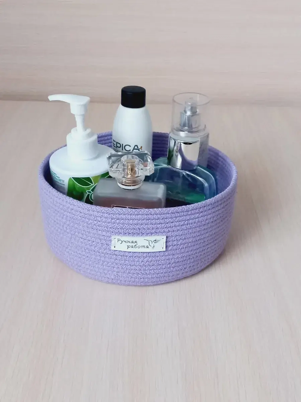 Корзина для хранения плетеная