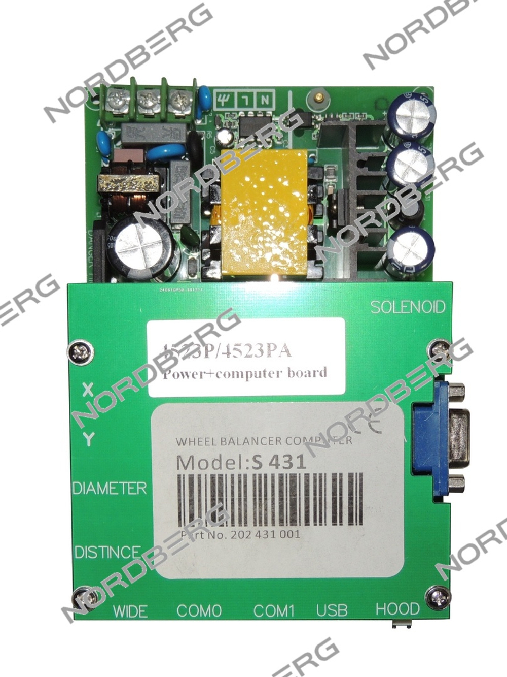 Плата питания+плата управления для 4523P/4523PA (комплект) NORDBERG 4523P#P+Mboard