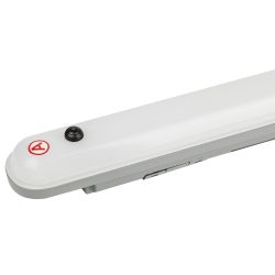 Аварийный линейный светодиодный светильник ЭРА SPP-201-0-40K-E36 36Вт 4000K IP65 1200 с бап 1 час матовый