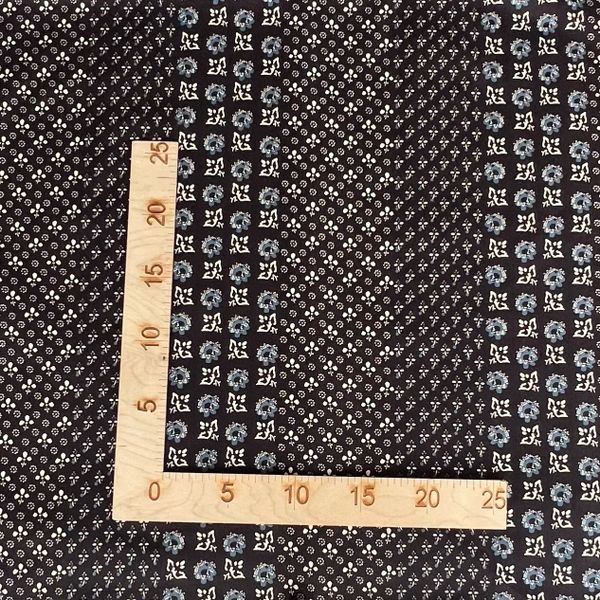 ЭТНО НАБИВКА НА ЧЕРОМ, ИМИТАЦИЯ, ПОЛОСКИ - 100% хлопок 4