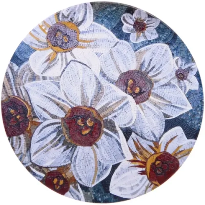 Подставка керамическая 20 см «Мозаика» Цветы