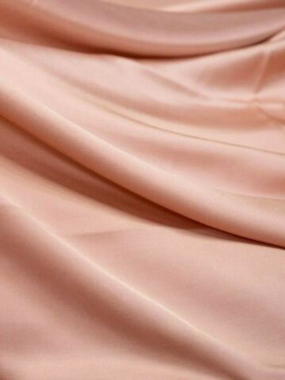 Атлас, фрез светлый, плотный, глянцевый Розетта