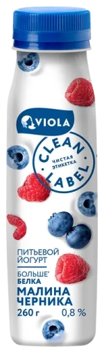 Йогурт питьевой Viola Clean Label 0.8%