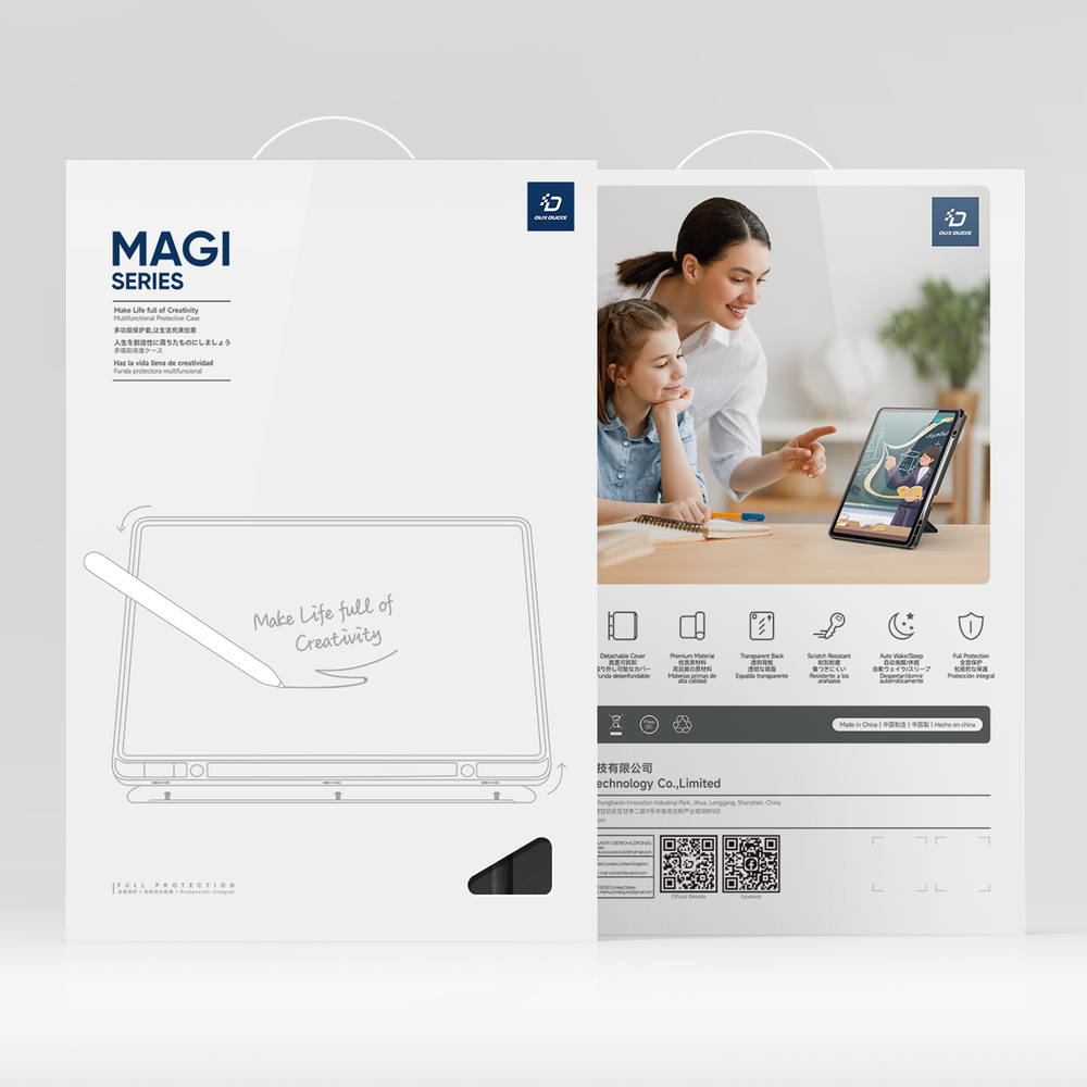 Чехол книжка для планшета Samsung Galaxy Tab S11, серия Magi Series Case от Dux Ducis