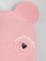 Шапка для девочки трикотажная и снуд