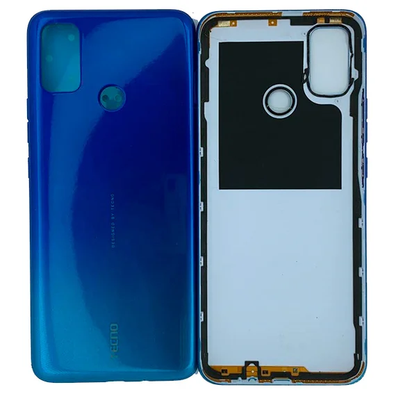 Задняя крышка для TECNO Spark 5 Air grey серая