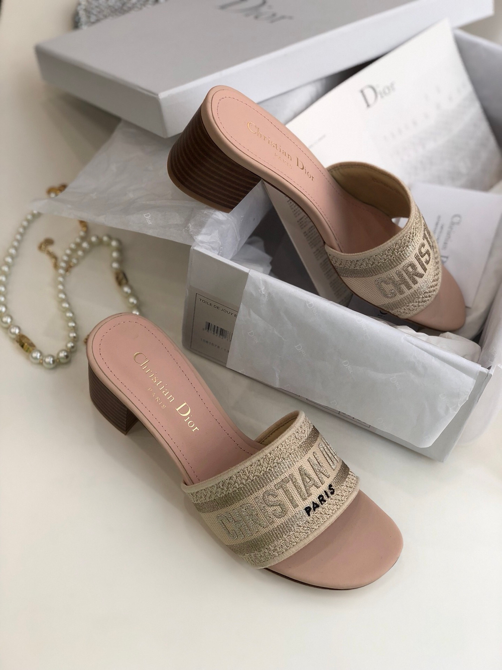 Christian Dior Dway Heeled Slide