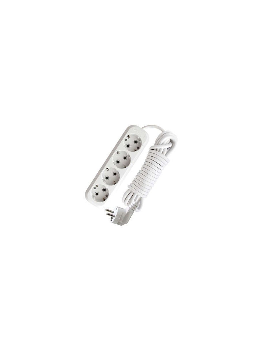 Удлинитель 4х10м с заземл. 10А IP20 Е-304 ПВС 3х1 АБС-пластик UNIVersal 9631984