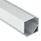 Алюминиевый профиль  накладной угловой  16x16 (Серебро, 2 м), ALM009S-2M Led Strip alm009s-2m