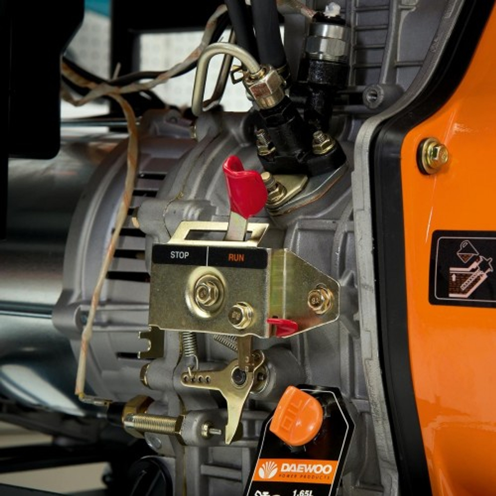 Электростанция дизельная с воздушным охлаждением DAEWOO DDAE  6000XE-3 открытая DDAE 6000XE-3