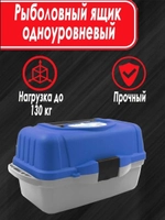 Ящик рыболовный тип 1 Синий