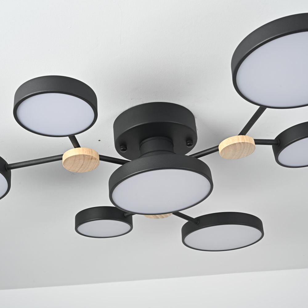 Потолочная Люстра Gamma D88 Black By Imperiumloft