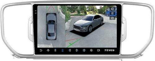 Магнитола для KIA Sportage 4 2016-2018 - Teyes CC3-2K-360 на Android 10, Быстрая, 2K QLED, CarPlay, 4G SIM-слот, 4 камеры в комплекте