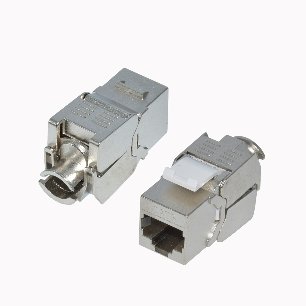 Модуль Keystone RJ45,  cat. 6,  FTP,  180 град.