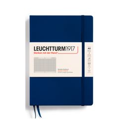 Блокнот Leuchtturm1917 Classic A5 в клетку с твердой обложкой (342923)