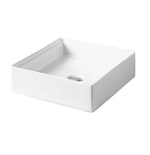 Раковина накладная Artceram Scalino 38 SCL001 05 00 Bianco Matt