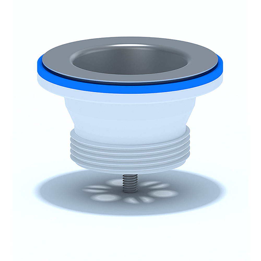 Выпуск Ани Пласт 1 1/2" с нержавеющей решеткой (M100)