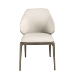 Стул 5123/ACH23016 из экокожи кремового цвета