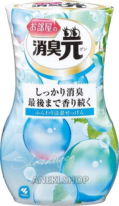 Дезодорант жидкий для комнаты с ароматом свежести 400 мл, Shoshugen for Room Clean Soap Kobayashi
