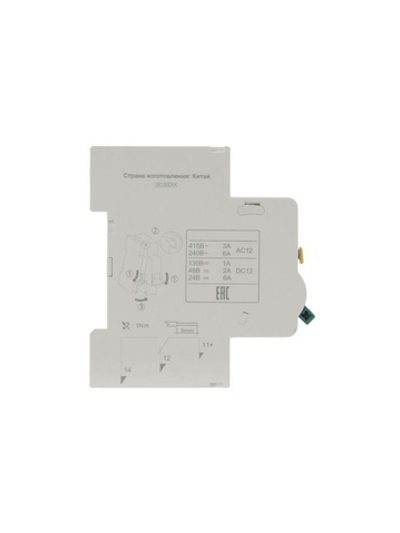 Контакт дополнительный для ВА-101 нов. DEKraft 18100DEK