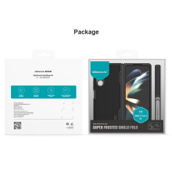 Чехол на Samsung Galaxy Z Fold 5 от Nillkin, серия Super Frosted Shield Fold-Bracket Version, версия со съемной подставкой