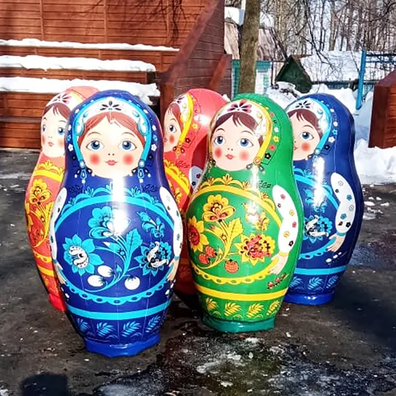 Гигантский боулинг "Матрешки"