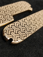 Латунные накладки на Victorinox 91мм