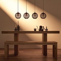 Светильник подвесной Vinger, 130х110 см, черный