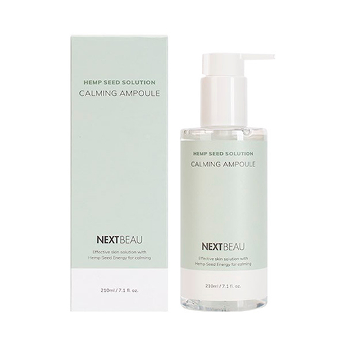 Успокаивающая сыворотка с маслом Семян Конопли Nextbeau Hemp Seed Solution Calming Ampoule 210мл