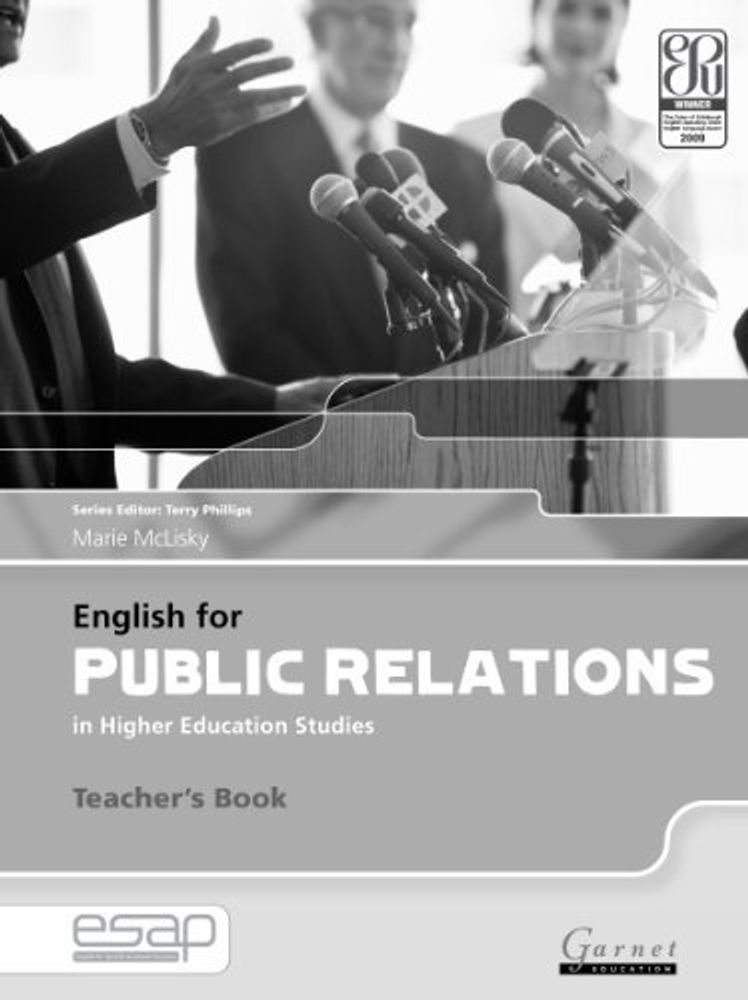 English for Public Relations: for Academic Purposes TB