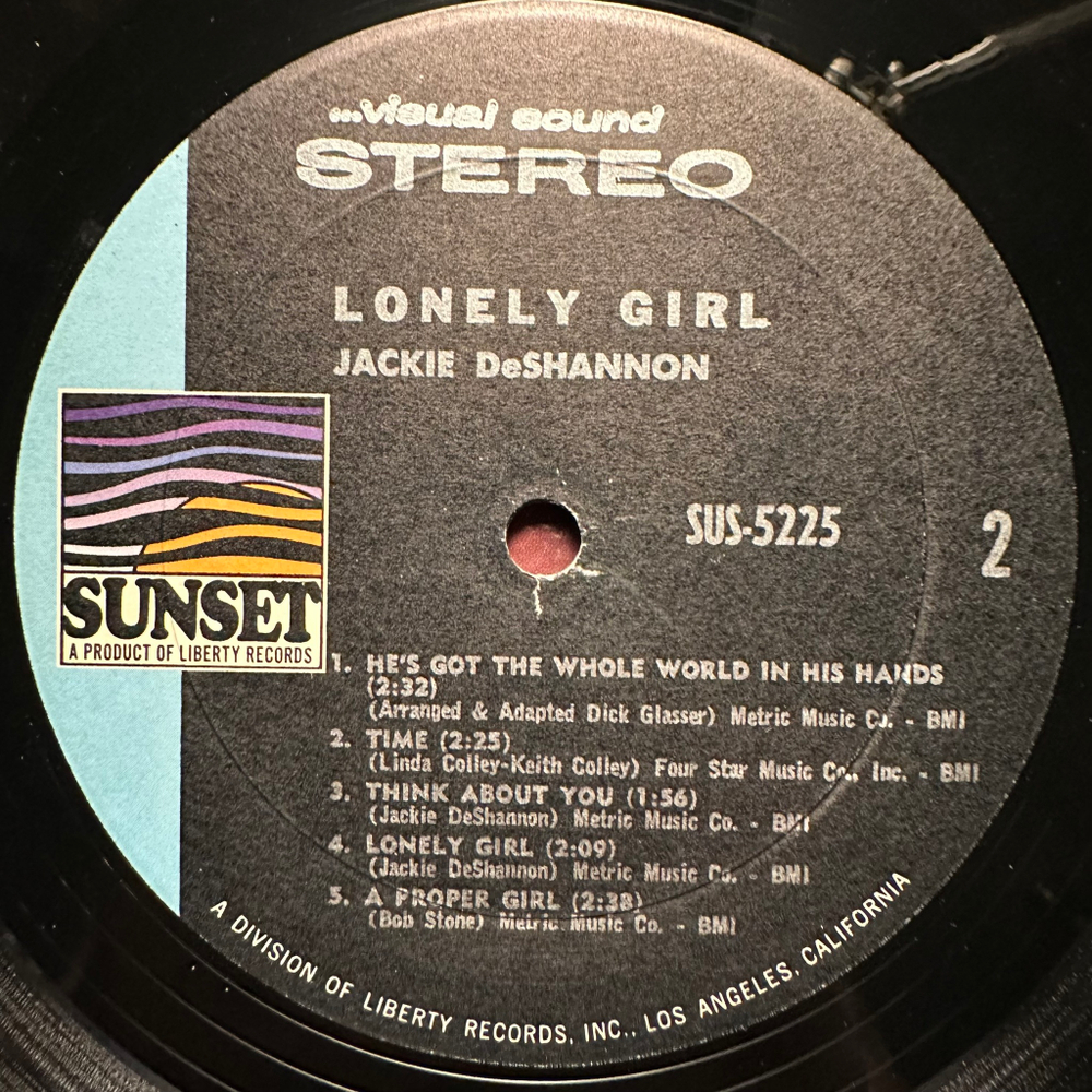 Jackie DeShannon - Lonely Girl (США 1968г.)