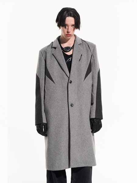 Пальто BLIND "Raw Edges" Wool Coat