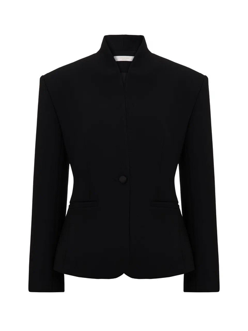 Жакет Силуэт, черный